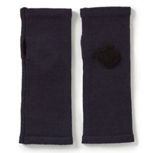 Kate Spade New York NEW Armwarmers Navy/Black